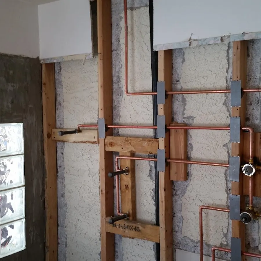 Copper pipe installation for Repiping in Oakton