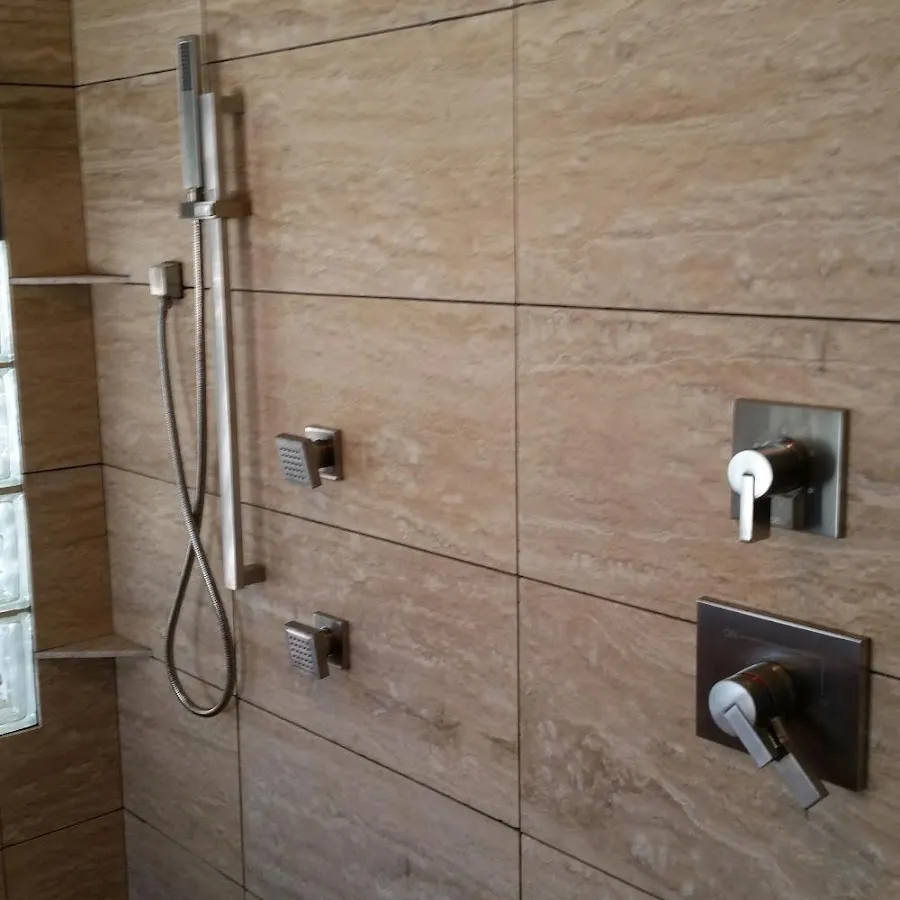 Shower fixture installation for Gas Line Repair in Oakton